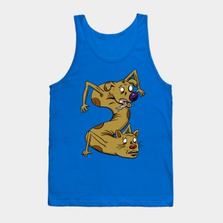 CatDog Tank Top